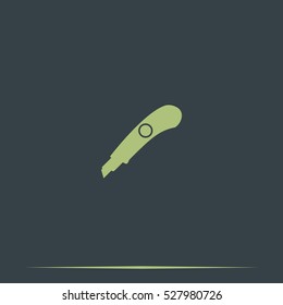 Stationery knife icon