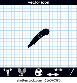 Stationery knife icon