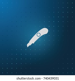 Stationery knife icon