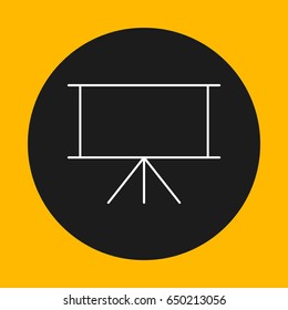 Stationery Knife line Icon , vector