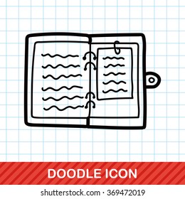 stationery notebook color doodle