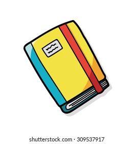 stationery notebook doodle