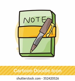 stationery notebook doodle