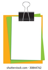 Stationery for office and school. Vector illustration