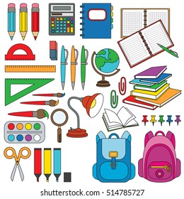 Cartoon Stationery Images, Stock Photos & Vectors | Shutterstock