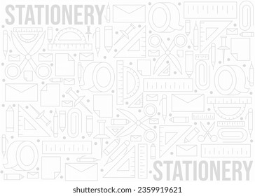Stationery pattern or background design