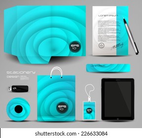 Stationery set design