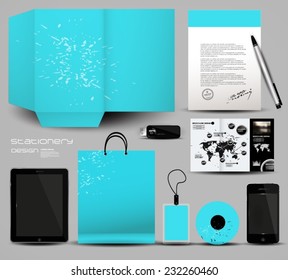 stationery set design