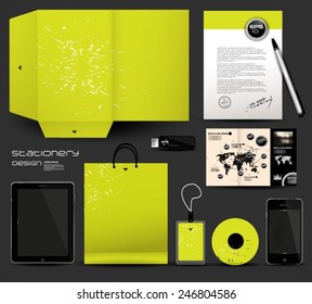 stationery set design