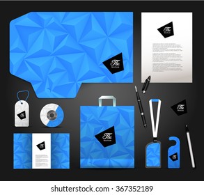 stationery set design