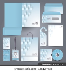 Stationery set design / Stationery template / Corporate identity design vector. 
