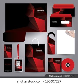 Stationery set design / Stationery template / Corporate identity design vector. 