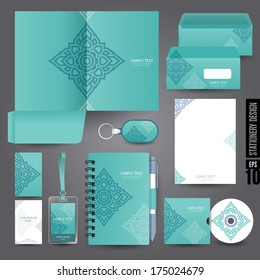Stationery set design / Stationery template / Corporate identity design vector. 