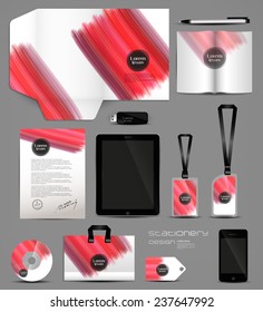 Stationery set design-modern