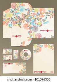 stationery set, eps10