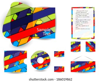 stationery set, eps10