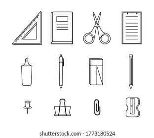 Conjunto de estadísticas Icono Vector de diseño