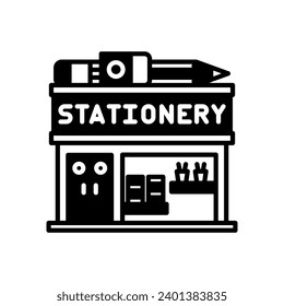 Stationery Store icon in vector. Illustration