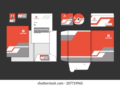 stationery template design