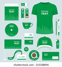Stationery template design