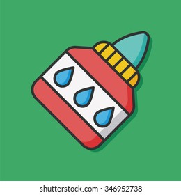 stationery vector glue icon