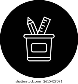 Stationery vector icon. Can be used for printing, mobile and web applications.