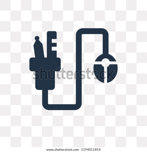 Stationery vector icon isolated on transparent
background, Stationery transparency concept can be used web and
mobile