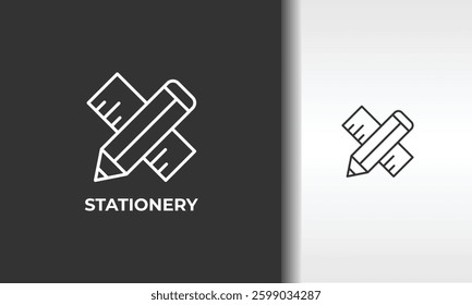 Stationery Vector, Icon Or Logo Sign Isolated Symbol Illustration