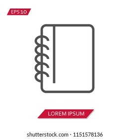 stationery vector icon symbol