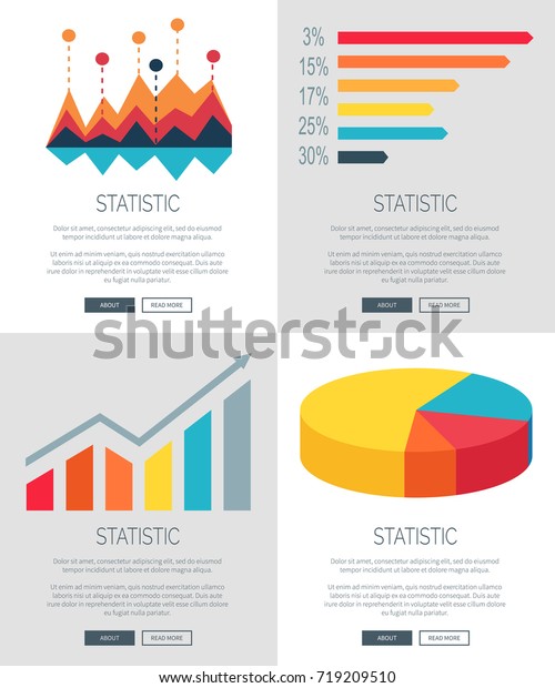 Statistic about car free day and driving transport,\
diagrams and text samples below them, buttons at web page vector\
illustration isolated on\
white