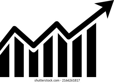 Statistic bar chart icon design vector template.eps
