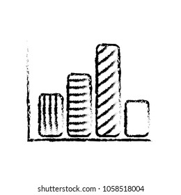 statistic bar graph presentation finance image