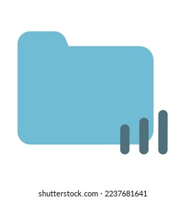 Statistic Chart Icon Solid Color