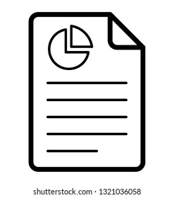 Statistic data analysis via pie chart, business report graphics 