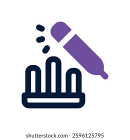 statistic dual tone icon. Sleek and modern vector icon for websites, mobile apps, marketing materials, and corporate design. Fully scalable and ready to use.