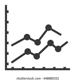 statistic graph icon