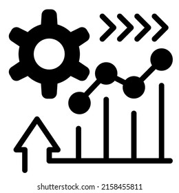Statistic icon design, vector illustration, best used for presentations