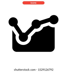 statistic icon isolated sign symbol vector illustration - high quality black style vector icons
