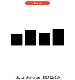 statistic icon isolated sign symbol vector illustration - high quality black style vector icons
