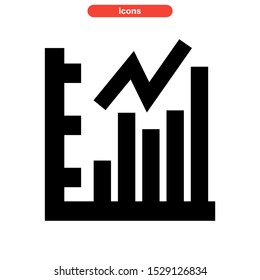 statistic icon isolated sign symbol vector illustration - high quality black style vector icons
