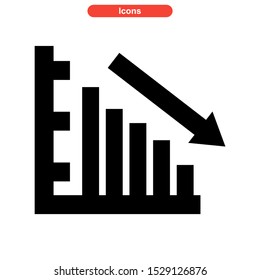 statistic icon isolated sign symbol vector illustration - high quality black style vector icons
