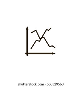 statistic icon. sign design