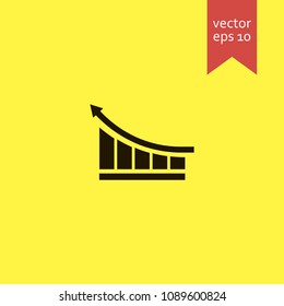 statistic. statistic icon. sign design. Vector EPS 10.