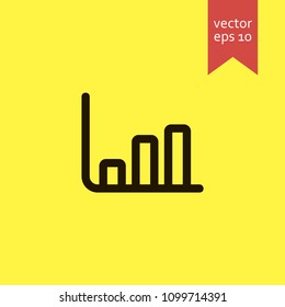statistic. statistic icon. sign design. Vector EPS 10.