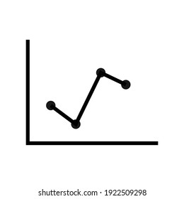 statistic icon stock illustration design