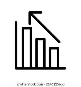 Statistic Icon Vector Symbol Design Illustration