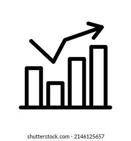 Statistic Icon Vector Symbol Design Illustration