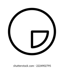 Statistic Icon Vector Symbol Design Illustration
