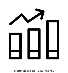Statistic Icon Vector Symbol Design Illustration