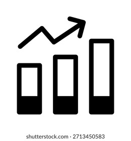 Statistic Icon Vector Symbol Design Illustration